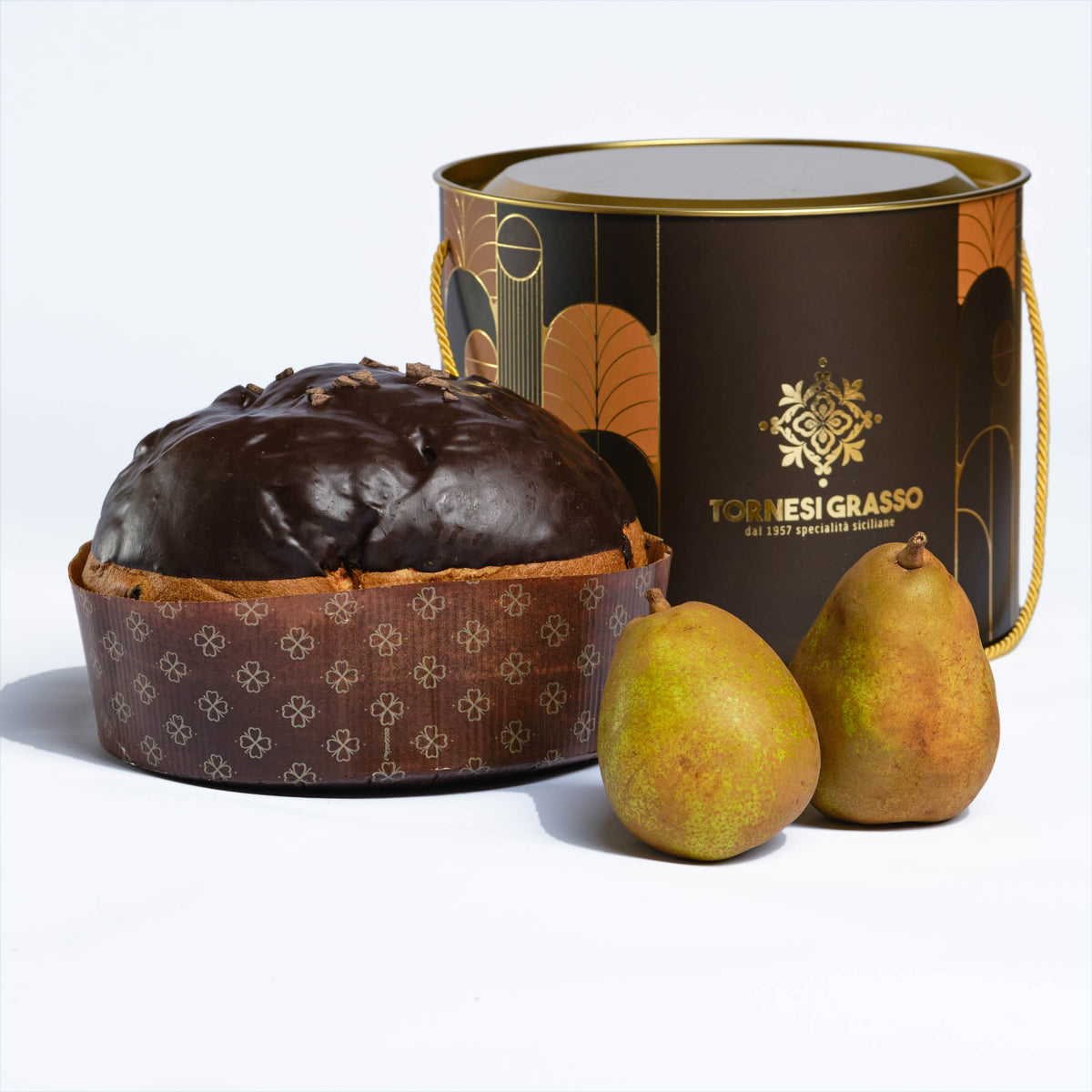 Panettone artigianale Cioccolato e pere